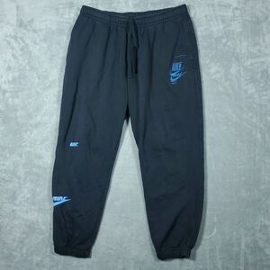 Nike Sportswear Sport Essentials Fleece Jogger Pants Logo Swoosh Men Size L
